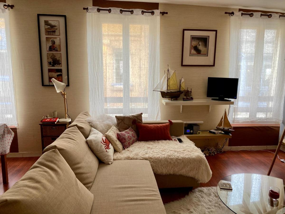 Cosy Gwen, Bel Appartement Vue Mer Laterale Ле-Трепор Екстер'єр фото